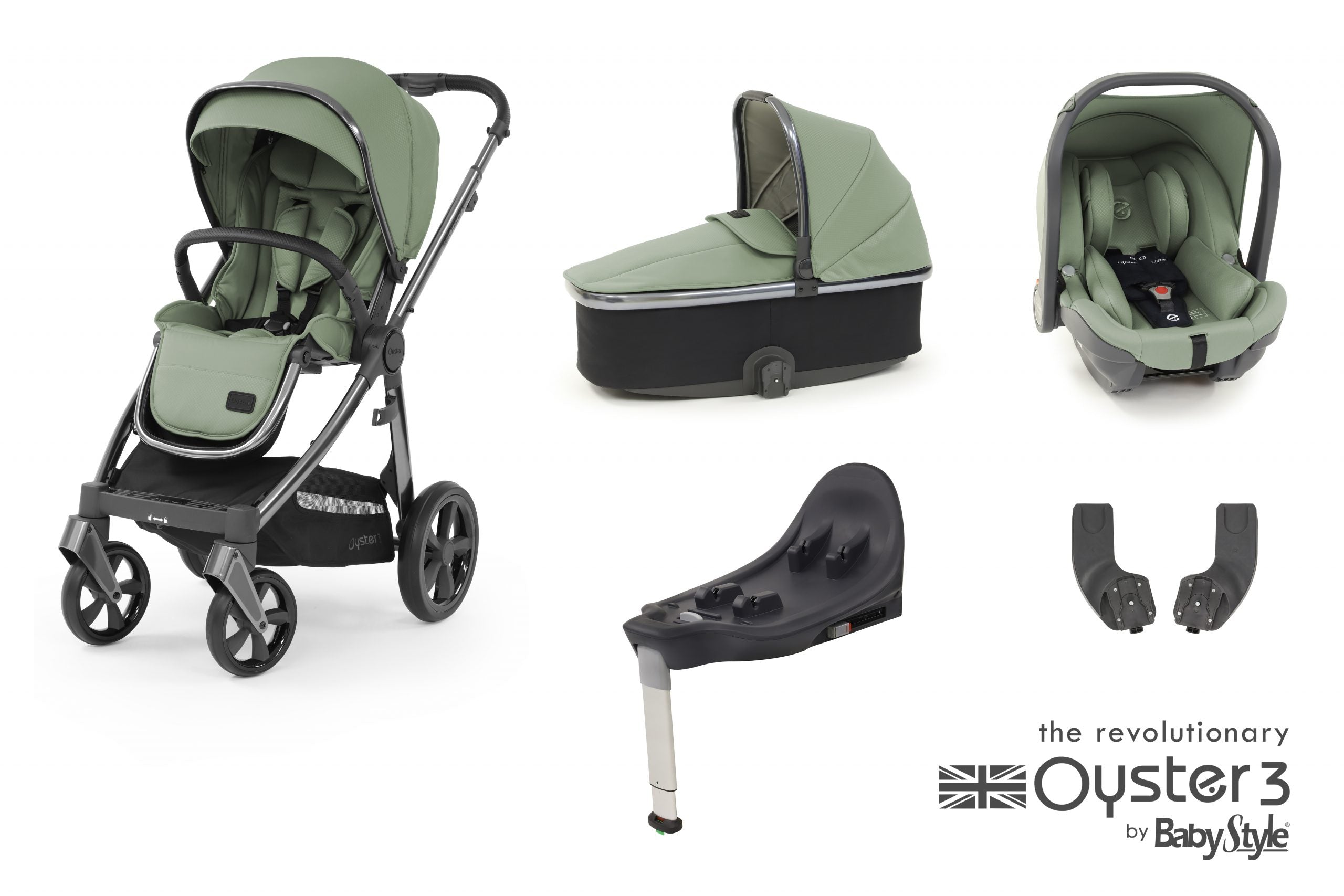 Oyster 3 Travel System Spearmint